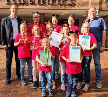 Empfang im Rathaus