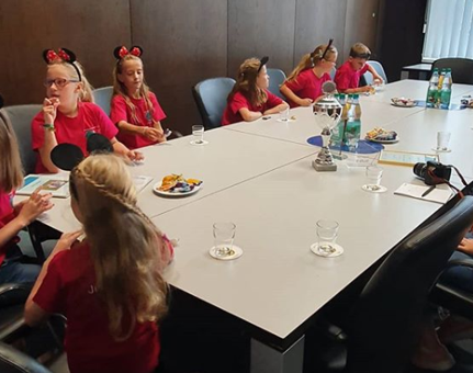 Empfang im Rathaus